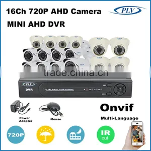 Plv Good Price Economic Home Surveillance Camera System China 16ch Ahd Kit Mixed thumbnail-1