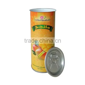 240ml Empty Round Slim Tin Can With Easy Open End for Beverage/soft Drinks/apple Juice/pineapple Juice/coconut/walnut Drink thumbnail-1