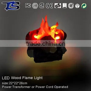 2016 New Design 12v Party LED Aftifical Wood Fire Flame Light in Red Cloth thumbnail-1