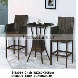 Granco KAL604 2012 Hot Sale Rattan Bar Table and Chair Set thumbnail-1