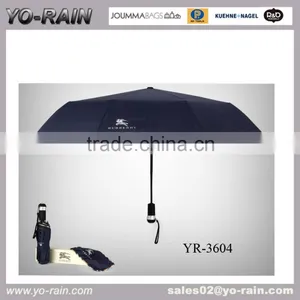 21 Inch x 8 k Auto Open Close 3 Fold Umbrella With Cheap Price thumbnail-1