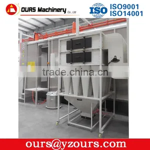 Electrostatic Powder Coating Booth Type Iron, Steel, Aluminum Substrate Powder Coating Line thumbnail-3
