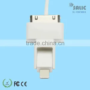 3 in 1 Multi-function Mobile Phone Charger Data Cable USB Adapter Cable thumbnail-4