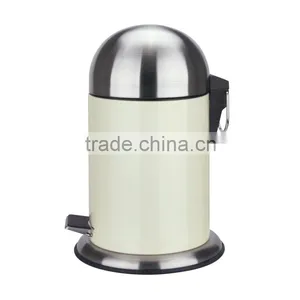 Stainless Steel Trash Can Pedal Bin Hospital Waste Bin thumbnail-2