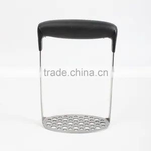 Heavy Duty Stainless Steel Potato Masher Smooth Potato Masher thumbnail-5