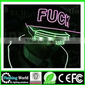 Newest China Wholesale el Sound Activated Sunglasses thumbnail-1