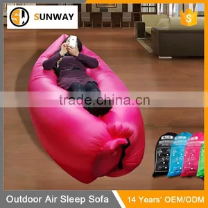 2016 Latest Design Lazy Hangout Inflatable Air Sleeping Bag/Sofa/Couch Bed thumbnail-5