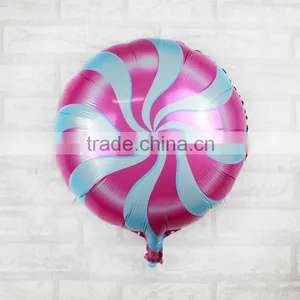 2016 Wholesale 18 Inch Round Lollipop Balloon Foil Balloon Customised Balloon thumbnail-4