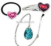 Sublimation Unique Blank Metal Necklace Dog Tag Hair Pin Hairtie thumbnail-1