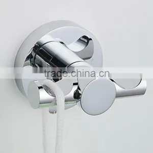 Chromed Plated Robe Hook Clothes Hanging Hook ,Coat Hooks Bathroom Accessories thumbnail-1