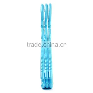 Multi Colored Plastic Rotating Clothes Hanger Rack thumbnail-6