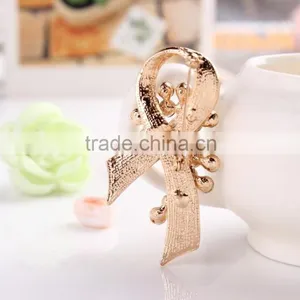 Rhinestone Scarf Buckle,Beaded Flower Brooch Pin,Wedding Invitation Crystal Brooch thumbnail-5