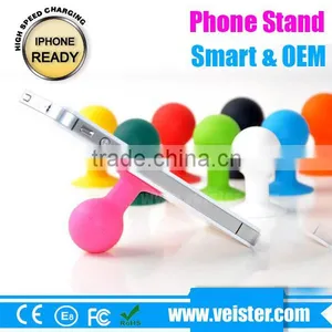 Cheapest Silicone Sucker Stand for Cell Phone /for Smart Phone/for Iphone thumbnail-1
