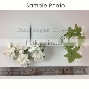 Hot Pink Center Handmade Mulberry Paper Flower, Wedding Party, Scrap-booking Crafts, Wholesale 21/119 thumbnail-2