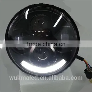 5.75Inch Motorcycle Led Headlights Projector Daymaker Replace Hid Kit For Harley thumbnail-2