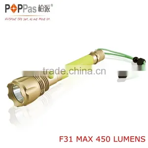 POPPAS F31 T6 10w High Powerful Reflector Rechargeable Led Flashlight thumbnail-1
