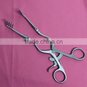 OR Grade Beckman Weitlaner Retractors With Hinged Blades Blunt 8.5" 3X4 Teeth thumbnail-4