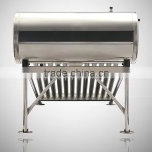 200L High Quality Non-pressurized Solar Water Heater With Round Pipe Frame thumbnail-2