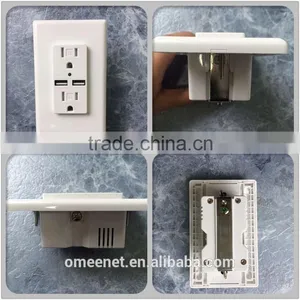 MAX 3.1A ETL List 125V TR Usb Wall Socket Wall Outlet USB Receptacle Wall USB Socket thumbnail-4