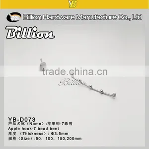 Mass-produced Clothing Dispaly Hook for Slot Channel thumbnail-3