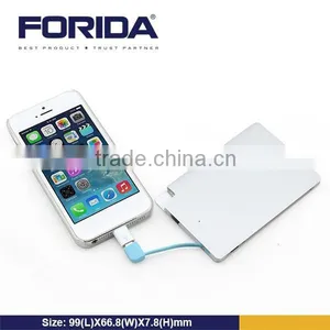 Forida Mini Power Bank Credit Card Ultrathin Power Bank thumbnail-6