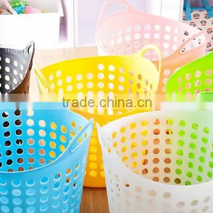 Flexible PE Baskets,plastic Laundry Basket."REACH",All Purple Trug thumbnail-4