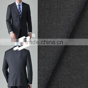 SDL310920 High Quality Plain Dyed Wool Polyester Blend Suit Textile in 2017 Spring thumbnail-1