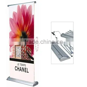 Electric Scroll Moving Roll Up Banner Stand,Retractable Banner Stand thumbnail-1