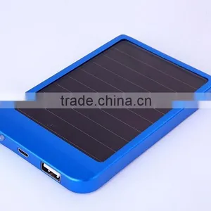 2600mah High Capacity Portable Solar Rechargeable USB Power Bank External Battery Charger Pack for Cellphone thumbnail-2