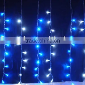 2016 New Product Led Blue and White Christmas Icicle Lights for Wedding Party Christmas Decoration thumbnail-1
