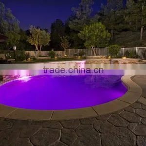 White Embedded LED Swimming Pool Light For Concrete Pools thumbnail-6