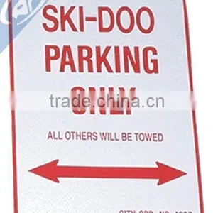 Dingfei SIGNS SKI DOO PARKING ONLY - ALUMINUM SIGN 12" X 18" 1218SDP Quality Choice thumbnail-1