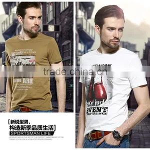 2015 High Quality Custom Printed T-shirts thumbnail-1