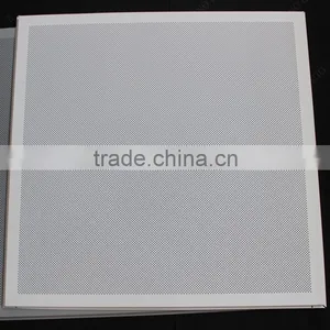 Fire Proofing Perforated Aluminum Sheet False Ceiling Tiles 600x600 mm thumbnail-5