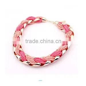 Free Sample Handmade Beaded 24k Gold Necklace thumbnail-4