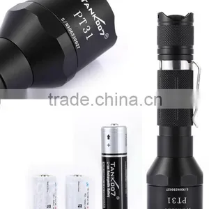 High Power 365nm 5W UV Torch Light for UV Curing, Gas Leak Detection, Blood Inspection (Tank007 PT31) thumbnail-5