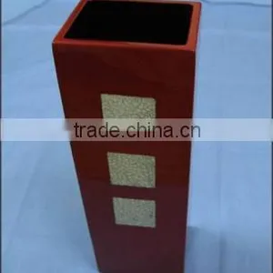 Red Rectangular Vase - ALOH619 thumbnail-1