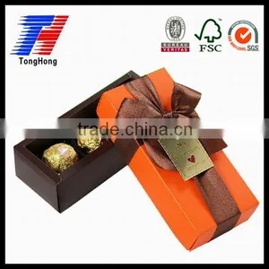 Chocolate Packaging Box With Bowknot thumbnail-1