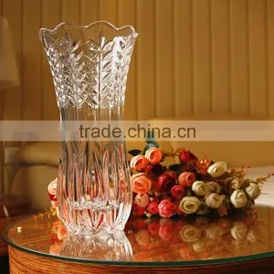 Wholesale Clear Glass Vase for Flower Arrangement thumbnail-3