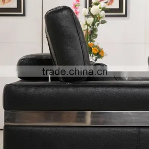 New Zealand PU Leather Sofa Factory thumbnail-4