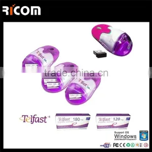 2015 Rechargeable Wireless Mouse Liquid Mouse 2.4Ghz thumbnail-4