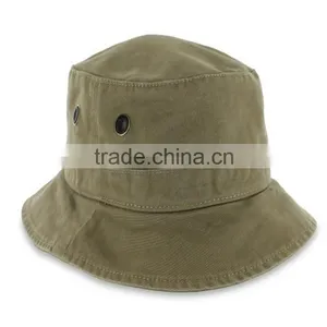 Supplier Professional Custom Cotton Good Quality Hot Selling Wide Brim Cheap Bucket Hats Wholesale thumbnail-3