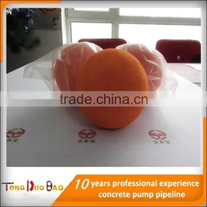 High Quality Concrete Pump Pipe Cleaning Out Hard Sponge Ball thumbnail-1