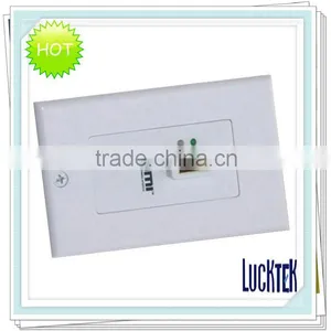 Two LED Signal Lights Singlel-port HDMI Wall Plate thumbnail-1