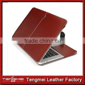 PU Leather 13 Inch Laptop Case Sleeve Bag Cover for MacBook Air thumbnail-1
