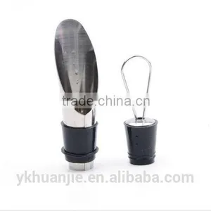 Metal Wine Bottle Accessory Corkscrew Pourer Magic Wine Set Kit Gift thumbnail-3