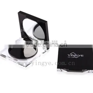 Acrylic Glass With Mirror Big Capacity Compact Powder Packaging thumbnail-1