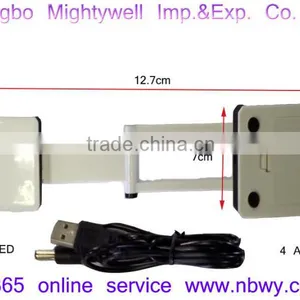 Foldable 20 SMD LED Desk Lamp,Mobile Charger,USB or Battery Powered thumbnail-3
