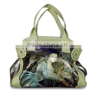 Leather Material Shoulder Bag With Handle thumbnail-1