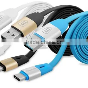 Baseus Original Auto-disconnect Type C Data Cable 2.1A USB Cable Intelligent Control Chip Charging LED Type C Phone Cable Line thumbnail-6